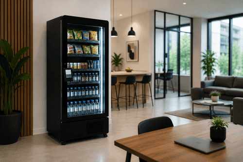 Smart cooler in office setting